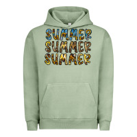 Pigment Oil Green summer summer Urban Hoodie - CowhideDigitalArt