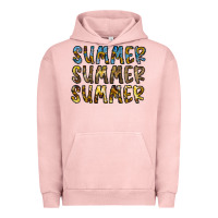 Pigment Salmon summer summer Urban Hoodie - CowhideDigitalArt