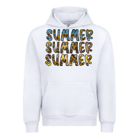 White summer summer Urban Hoodie - CowhideDigitalArt