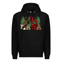 Black jolly mama Premium Hoodie - FaDigitalArtStudio