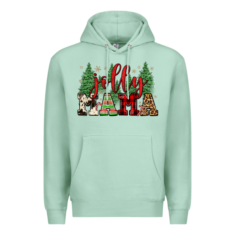 Jolly Mama Premium Hoodie by FaDigitalArtStudio | Teevron