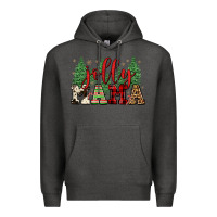 Charcoal Heather jolly mama Premium Hoodie - FaDigitalArtStudio