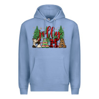 Colony Blue jolly mama Premium Hoodie - FaDigitalArtStudio