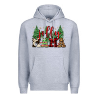 Heather Grey jolly mama Premium Hoodie - FaDigitalArtStudio