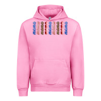 Fuchsia Pink american mama libbey glass Urban Hoodie - HRA Design Shop