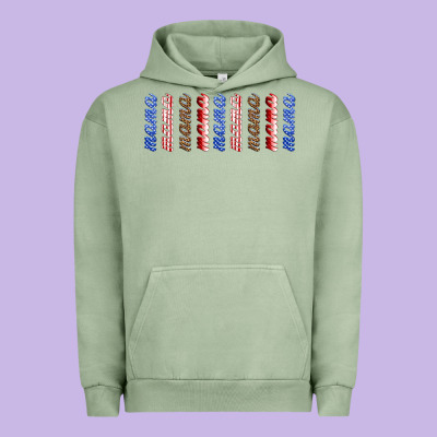 American Mama Libbey Glass Urban Hoodie Designed By Hra Design Shop