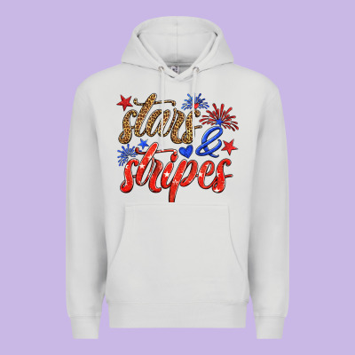 Stars And Stripes Premium Hoodie Designed By Hra Design Shop