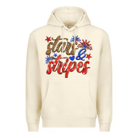 Sandshell stars and stripes Premium Hoodie - HRA Design Shop