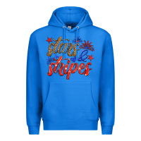 True Royal stars and stripes Premium Hoodie - HRA Design Shop