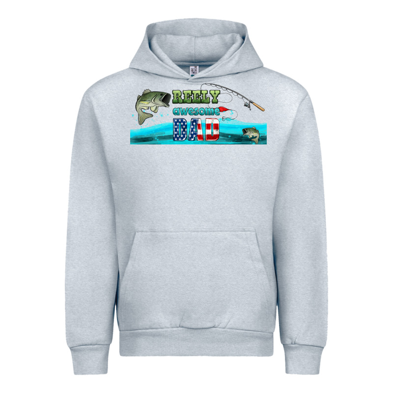 Reely Awesome Dad  Libbey Glass Urban Hoodie by HRA Design Shop | Teevron