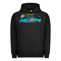 Pigment Black reely awesome dad  libbey glass Urban Hoodie - HRA Design Shop