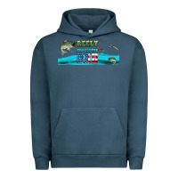 Pigment Midnight Navy reely awesome dad  libbey glass Urban Hoodie - HRA Design Shop
