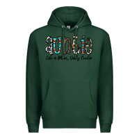 Sports Green auntie  like a mom, only cooler Premium Hoodie - CowhideDigitalArt