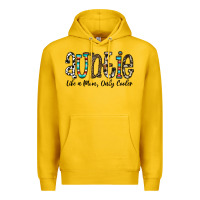 Lemon auntie  like a mom, only cooler Premium Hoodie - CowhideDigitalArt