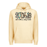 Pina Colada auntie  like a mom, only cooler Premium Hoodie - CowhideDigitalArt