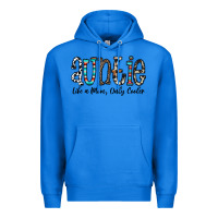 True Royal auntie  like a mom, only cooler Premium Hoodie - CowhideDigitalArt