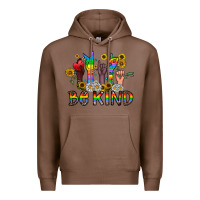 Chestnut be kind Premium Hoodie - CowhideDigitalArt