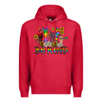 Cardinal be kind Premium Hoodie - CowhideDigitalArt