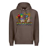 Coffee be kind Premium Hoodie - CowhideDigitalArt
