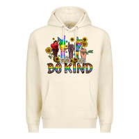 Sandshell be kind Premium Hoodie - CowhideDigitalArt