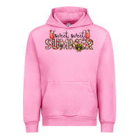 Fuchsia Pink sweet sweet summer Urban Hoodie - CowhideDigitalArt