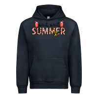 Navy sweet sweet summer Urban Hoodie - CowhideDigitalArt