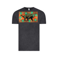 Vintage Black ankylosaurus sippy cup Vintage Tee - Artiststas