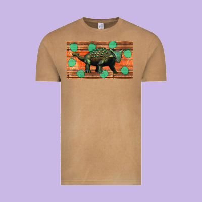 Ankylosaurus Sippy Cup Vintage Tee Designed By Artiststas
