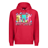Cardinal happy easter tooth Premium Hoodie - RacoonDesign