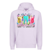 Lilac happy easter tooth Premium Hoodie - RacoonDesign