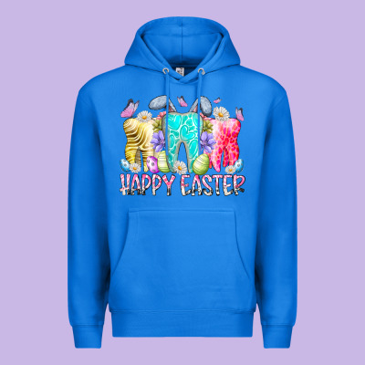 Happy Easter Tooth Premium Hoodie Designed By Racoondesign