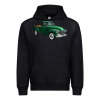 Black western green truck right 34 view 1 Urban Hoodie - FaDigitalArtStudio