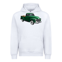 White western green truck right 34 view 1 Urban Hoodie - FaDigitalArtStudio