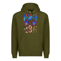 Army Green part in the usa Premium Hoodie - HRA Design Shop