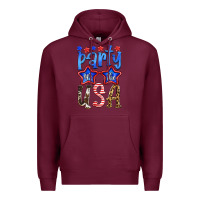 Burgundy part in the usa Premium Hoodie - HRA Design Shop