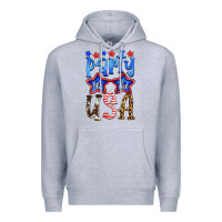 Heather Grey part in the usa Premium Hoodie - HRA Design Shop
