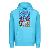 Ocean Blue part in the usa Premium Hoodie - HRA Design Shop