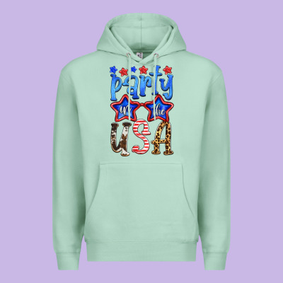 Part In The Usa Premium Hoodie Designed By Hra Design Shop