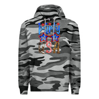 Slate Camo part in the usa Premium Hoodie - HRA Design Shop