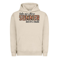 Pigment French Oak take me where summer never ends Urban Hoodie - CowhideDigitalArt
