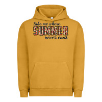 Pigment Peanut Butter take me where summer never ends Urban Hoodie - CowhideDigitalArt