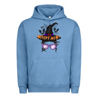 Pigment Pebble Blue witchy mini Urban Hoodie - RacoonDesign