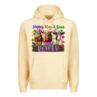 Pina Colada happy mardi gras heifer Premium Hoodie - RacoonDesign