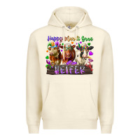 Sandshell happy mardi gras heifer Premium Hoodie - RacoonDesign
