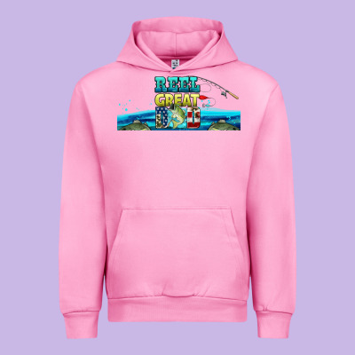 Reel Great Dad  Libbey Glass Urban Hoodie Designed By Hra Design Shop
