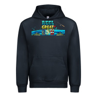 Navy reel great dad  libbey glass Urban Hoodie - HRA Design Shop
