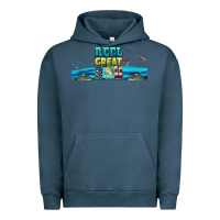Pigment Midnight Navy reel great dad  libbey glass Urban Hoodie - HRA Design Shop
