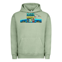 Pigment Oil Green reel great dad  libbey glass Urban Hoodie - HRA Design Shop