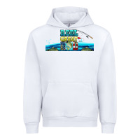 White reel great dad  libbey glass Urban Hoodie - HRA Design Shop