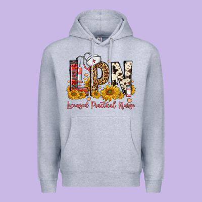 Lpn Licensed Practical Nurse Premium Hoodie Designed By Fadigitalartstudio